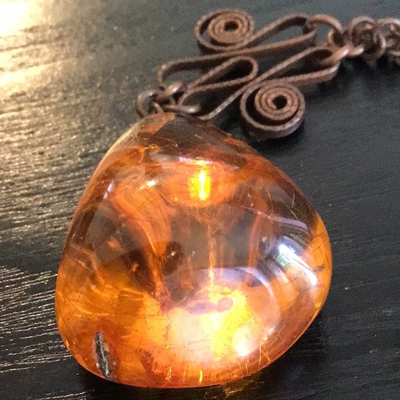 Vintage Baltic Amber necklace. - Picture 8 of 9